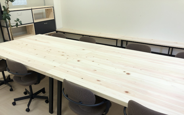 【キイノクス オフィス導入事例】県産材を利用した内装木質化「山梨中央銀行」